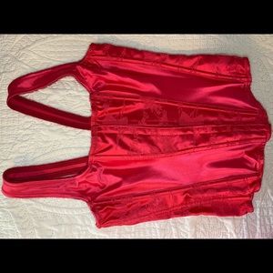 Red Bustier🏡MOVING SALE! MAKE AN OFFER!!!! 💖